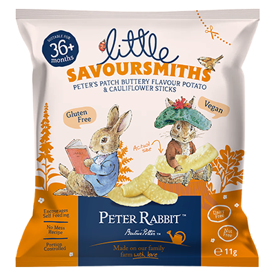 Peter's Patch Buttery Flavour Potato and Cauliflour Sticks - Little Savoursmiths